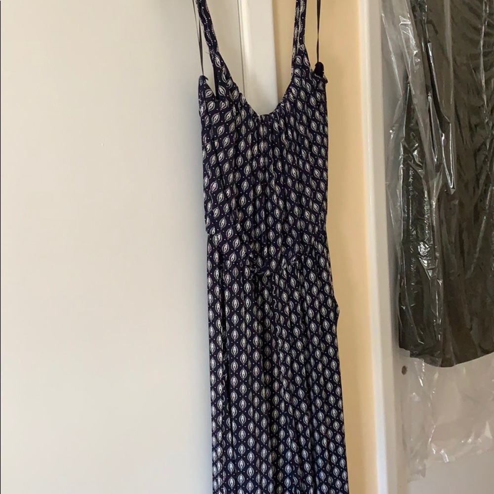 Navy blue jumpsuit